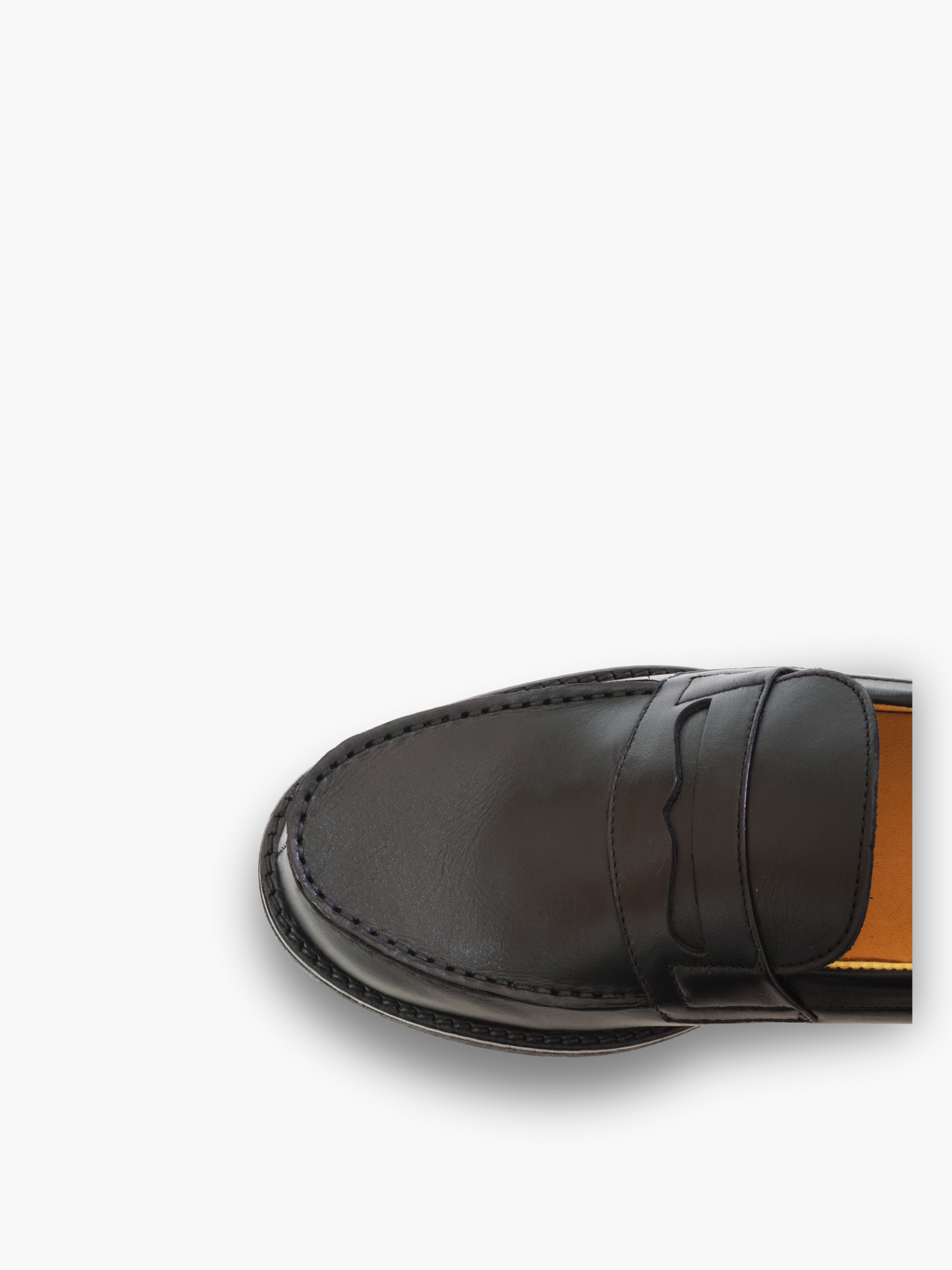 Mocassins cuir patte décorative